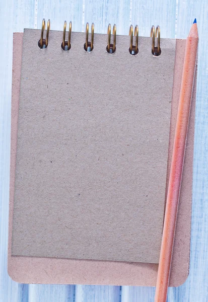 Empty notepad — Stock Photo, Image