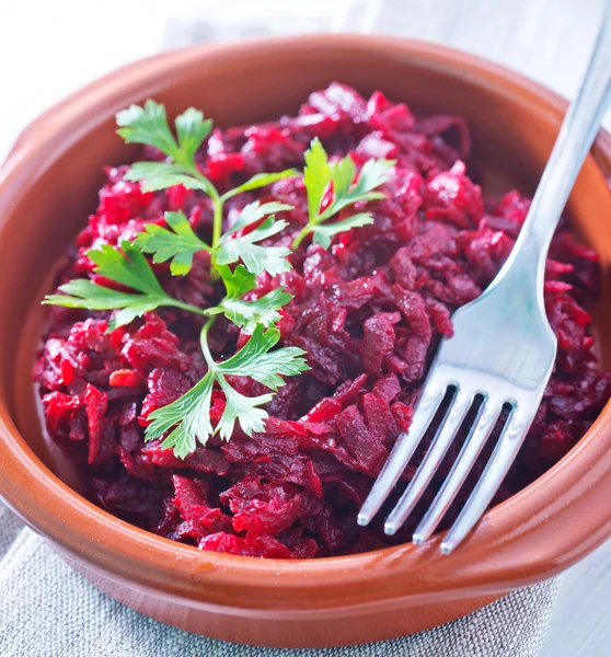 Beet salad — Stock Photo, Image