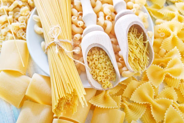 Pastas crudas — Foto de Stock