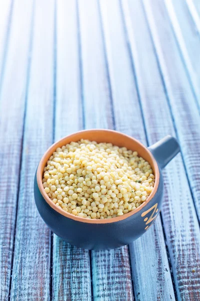 Cus-cus in bowl — Stock Photo, Image