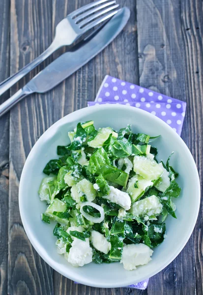 Insalata verde fresca — Foto Stock