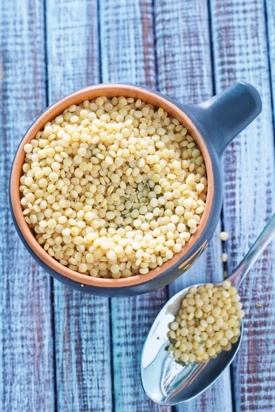 Cus-cus in bowl — Stock Image Cus-cus in bowl Stock Picture