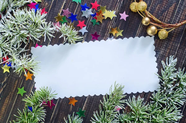 Kerstmis groet — Stockfoto