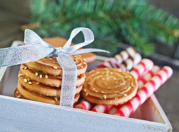 Palitos de galletas y galletas — Foto de Stock