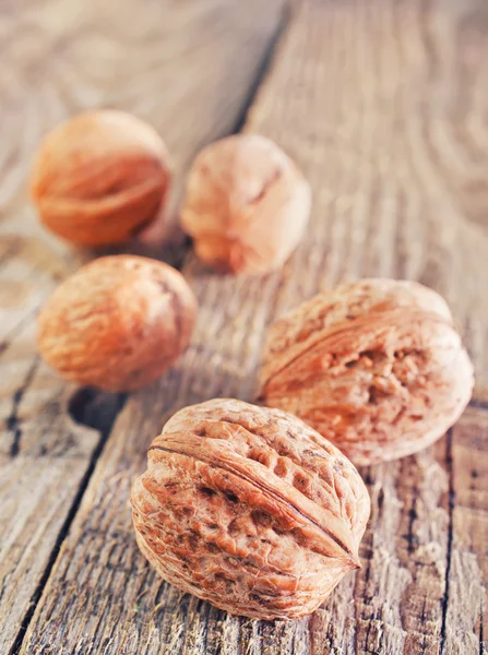 Сухие орехи — стоковое фото