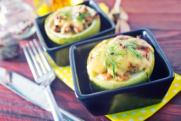 Gebackenes Knochenmark mit Käse — Stockfoto