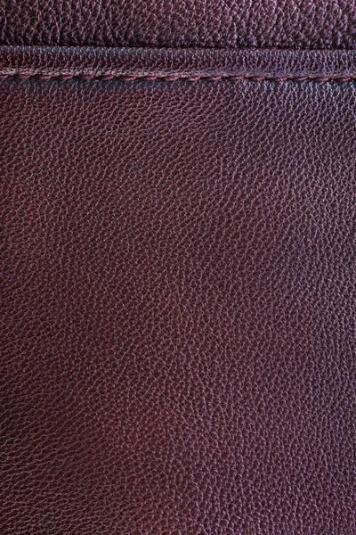 Texture cuir marron — Photo