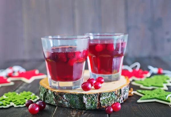 Mulled wine in the glass — Stock Photo, Image