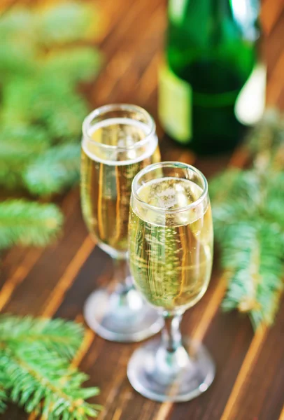 Two shampagne glasses — Stock Photo, Image