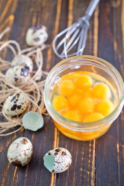 Çiğ Bıldırcın yumurta Bankası