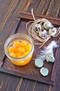 Çiğ Bıldırcın yumurta Bankası