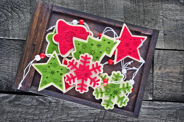 Color christmas decorations — Stock Photo, Image