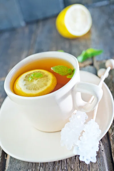 Té fresco con menta —  Fotos de Stock