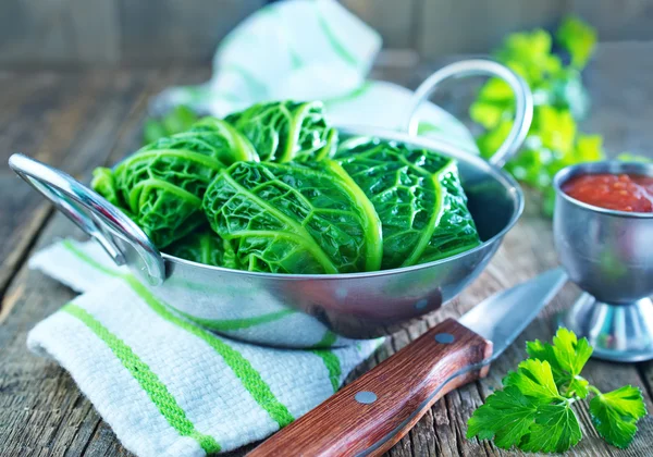 RAW dolma i skål — Stockfoto