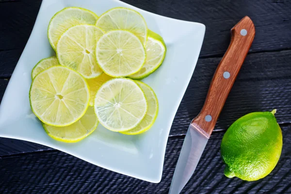 Färsk lime — Stockfoto