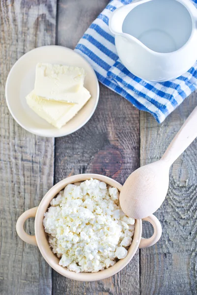 Queso de cabaña — Foto de Stock