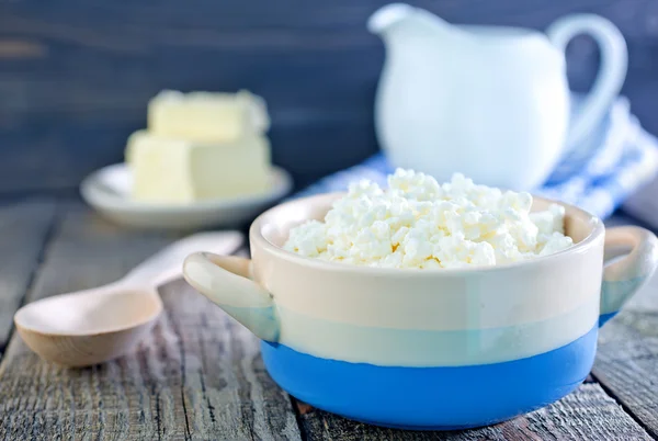 Queso de cabaña — Foto de Stock