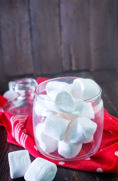 White marshmallow — Stock Photo, Image