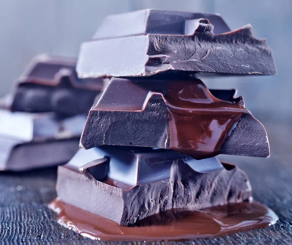 Сладкий шоколад — стоковое фото