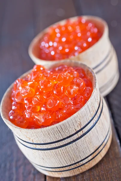 Caviar de salmón rojo — Foto de Stock