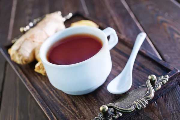Zencefil çayı — Stok fotoğraf