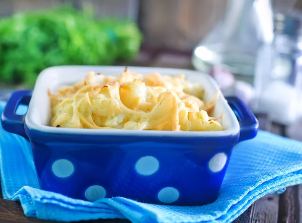 Coliflor con queso — Foto de Stock