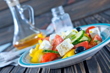 Taze Yunan salatası