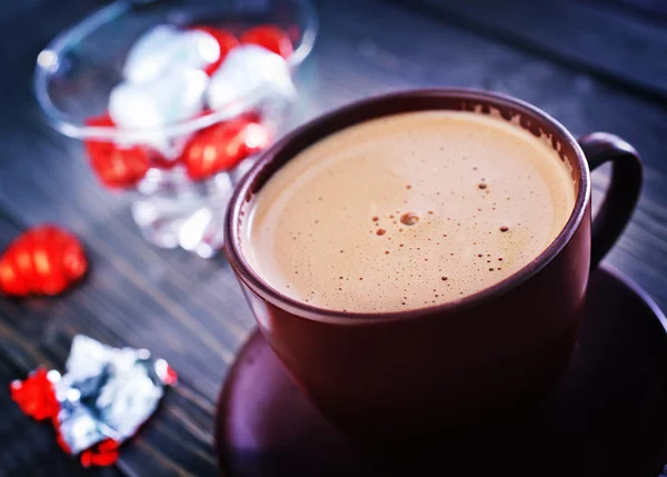 Bebida de cacao en taza — Foto de Stock