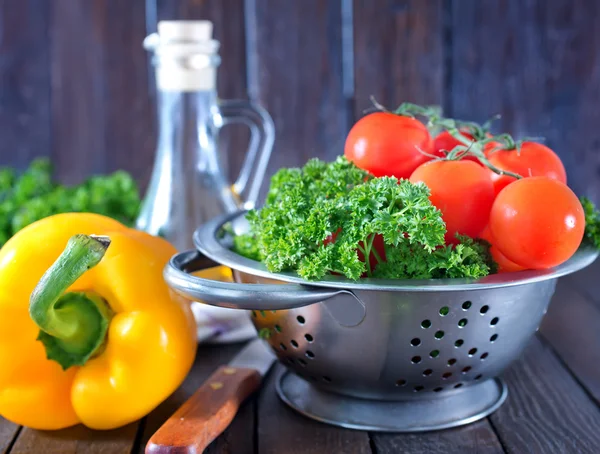 Verduras frescas para ensalada —  Fotos de Stock