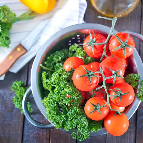 Legumes frescos para salada — Fotografia de Stock