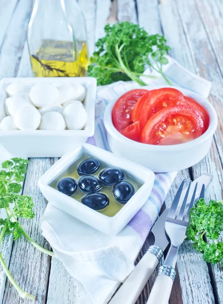 Ingredients for salad — Stock Photo, Image