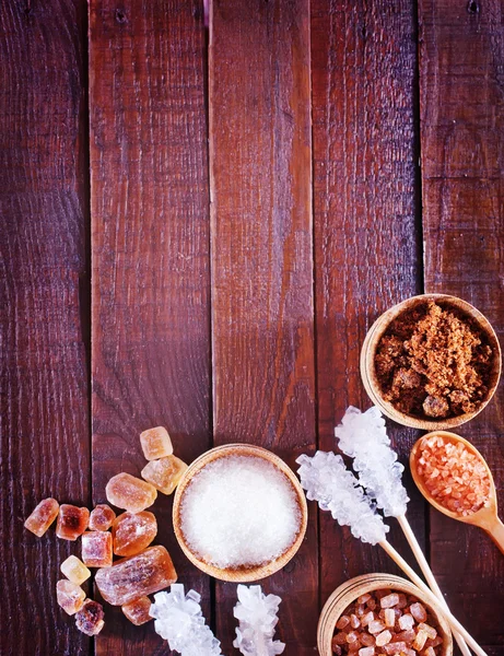 Reed i białego cukru — Zdjęcie stockowe