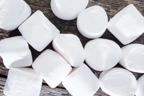 Čerstvé a sladké marshmallows — Stock fotografie