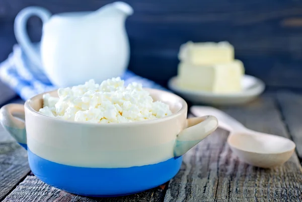 Queso de cabaña — Foto de Stock