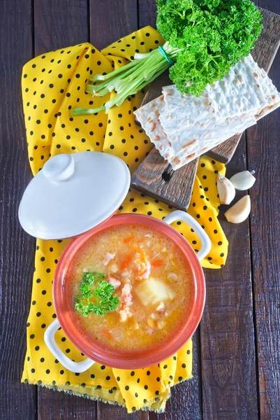 Pea soup in bowl — Stock Image Pea soup in bowl Stock Image