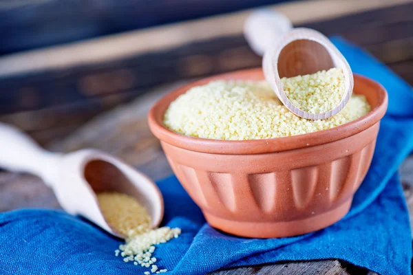 Cous-cous in bowl — Stock Image Cous-cous in bowl Stock Image