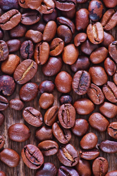 Trockene Kaffeebohnen — Stockfoto