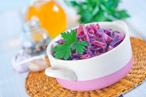 Tasty salad in bowl — Stock Photo, Image