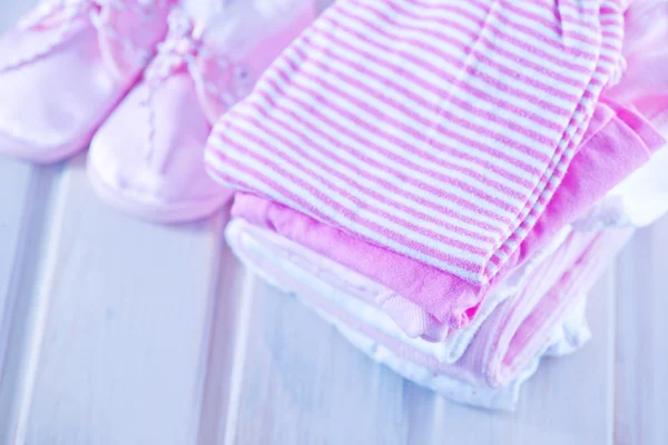 Baby clothes for girl — Stock Photo, Image