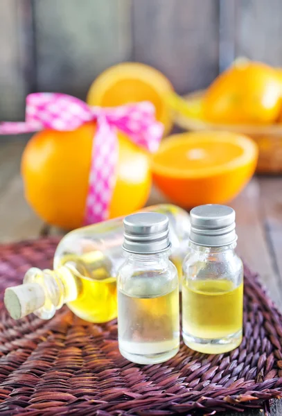 Aroma oil in bottle — Stock Photo, Image