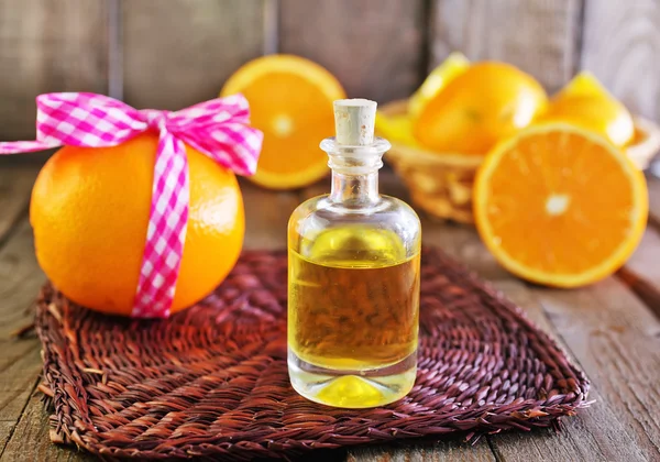 Aroma oil in bottle — Stock Photo, Image