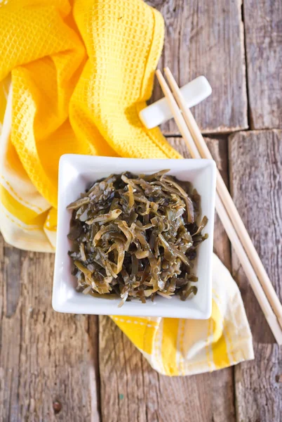 Sea kale in bowl — Stock Photo, Image