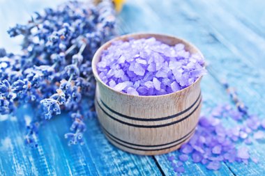 deniz tuzu ve lavanta