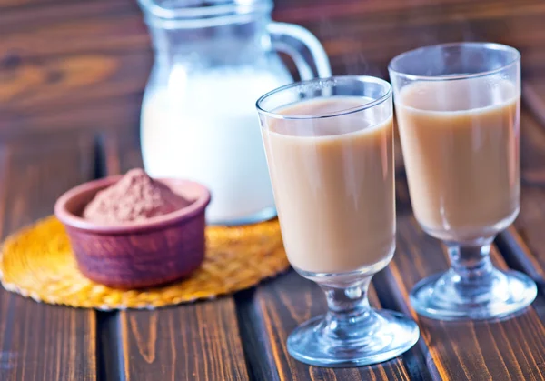 Chocoladedrinks in cup — Stockfoto