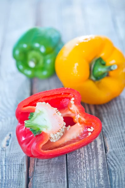 Color sweet pepper — Stock Photo, Image