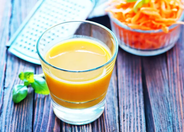 Carrot juice — Stock Photo, Image