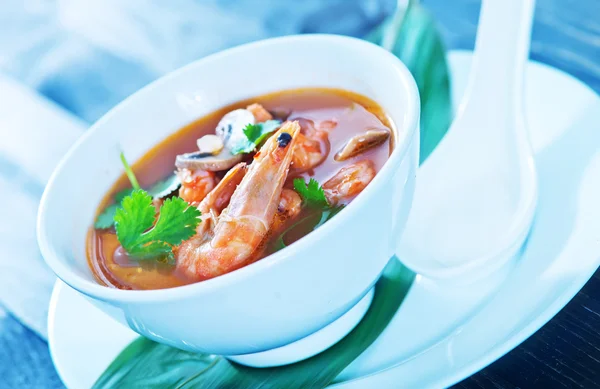 Tom yam çorbası — Stok fotoğraf