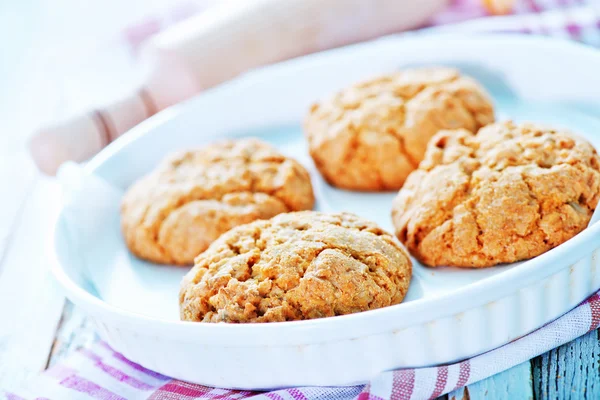 Healthy Fresh Baked Cookies — Stock Photo, Image