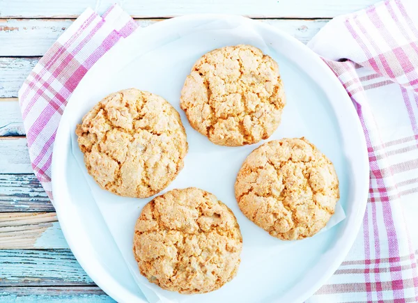 Biscotti al forno freschi sani — Foto Stock