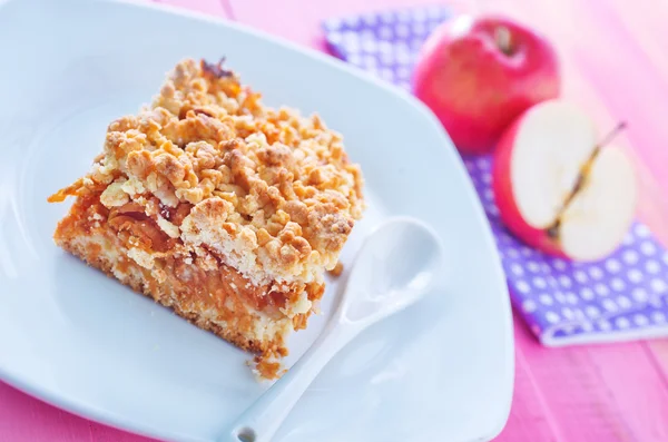Tasty apple pie — Stock Photo, Image